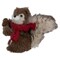 Northlight Standing Squirrel with Pinecone and Scarf Christmas Figurine - 6"